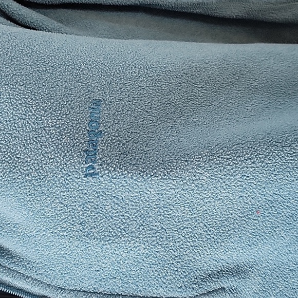 PATAGONIA Vintage Blue Fleece 1/2 Zipper Pull Over Jacket Small Women's - Picture 3 of 7